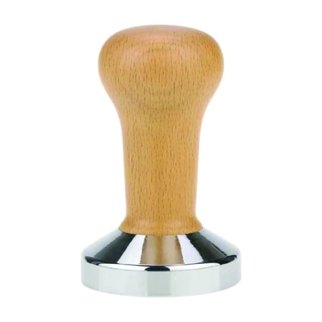 Coffee Tamper 58 mm, Beech Wood Handle