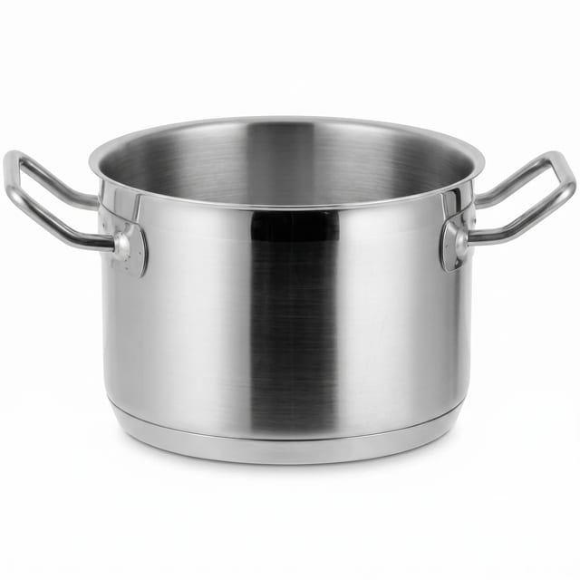 Stock Pot without Lid Shallow — 10 sizes