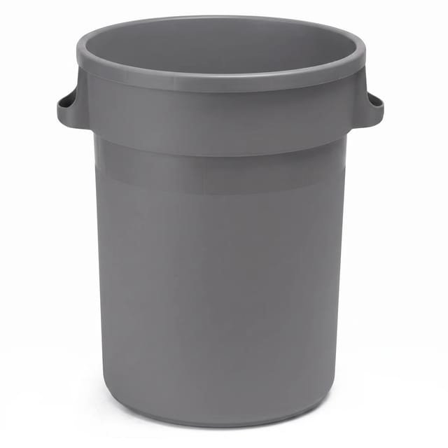 Garbage Can with Tilted Lid — 6 sizes