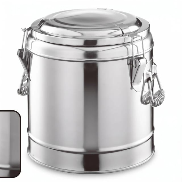 Stainless Steel Insulated Food Transport Container — 12 sizes