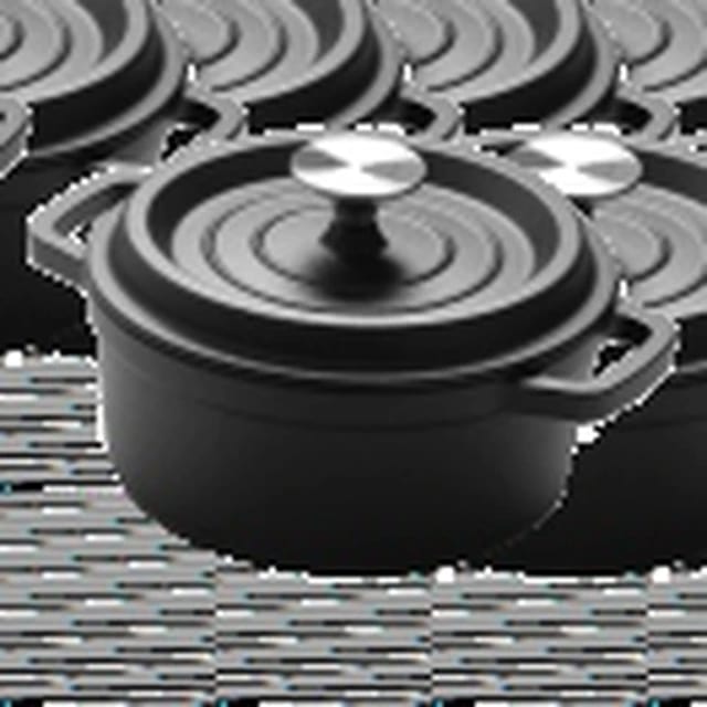 Enameled Cast Iron Casserole — 4 sizes