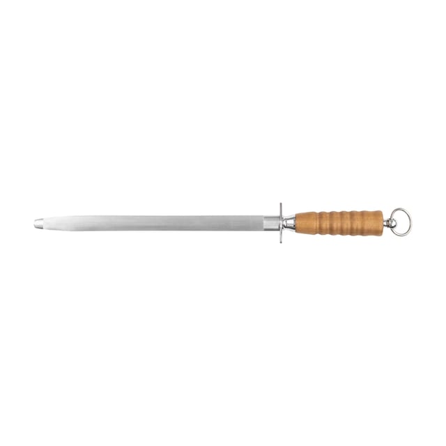Sharpening Steel 35.5cm Natural Wood Handle