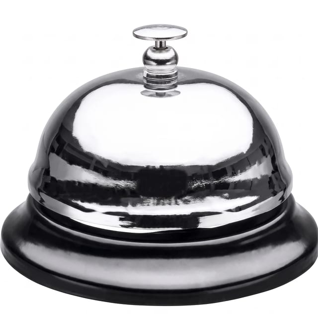 Chrome Plated Service Bell