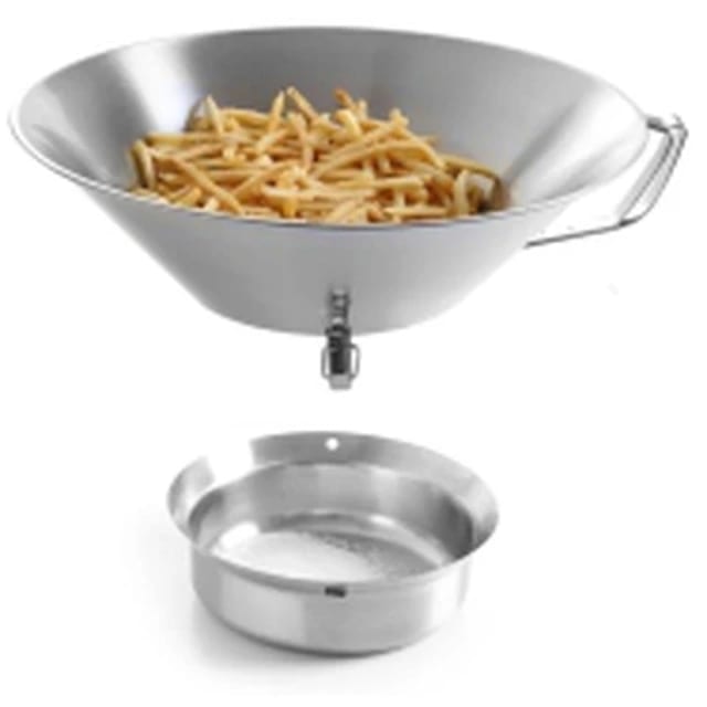 Chip Colander with Removable Base