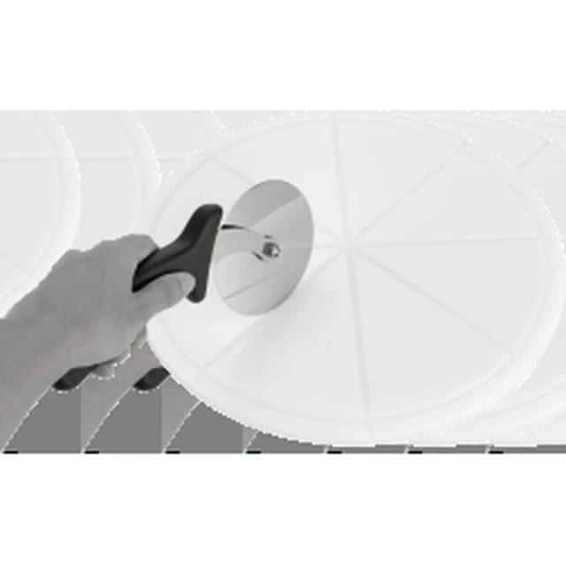 HDPE Pizza Cutting Board with Slice Grooves — 3 sizes