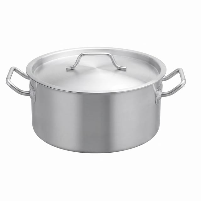 Sauce Pan with Lid Ss#201 — 11 sizes