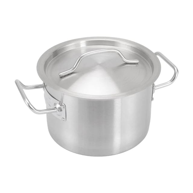 Stainless Steel Deep Stock Pot — 10 sizes