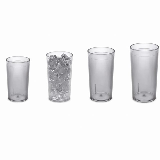 Polycarbonate Drink Tumblers Frosted — 4 sizes