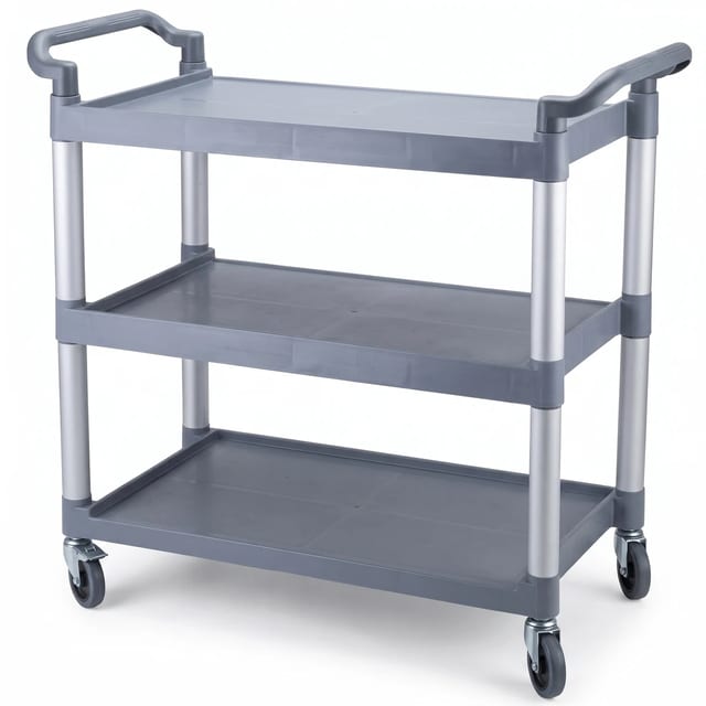 Mobile Service Trolley With Brakes