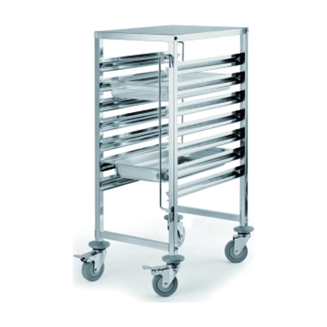 GN Pan Rack Trolley with Flat Top