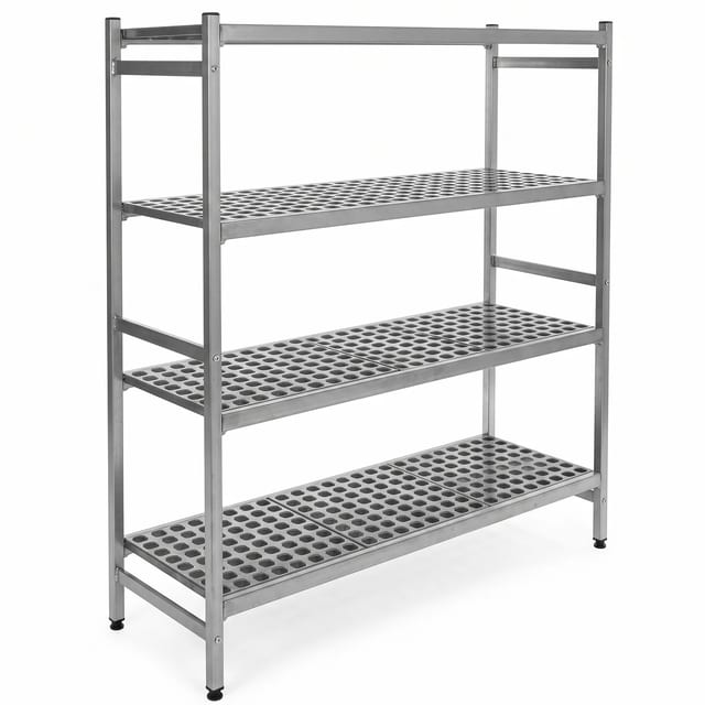 Narrow Rectangular Wire Shelving Unit — 9 sizes