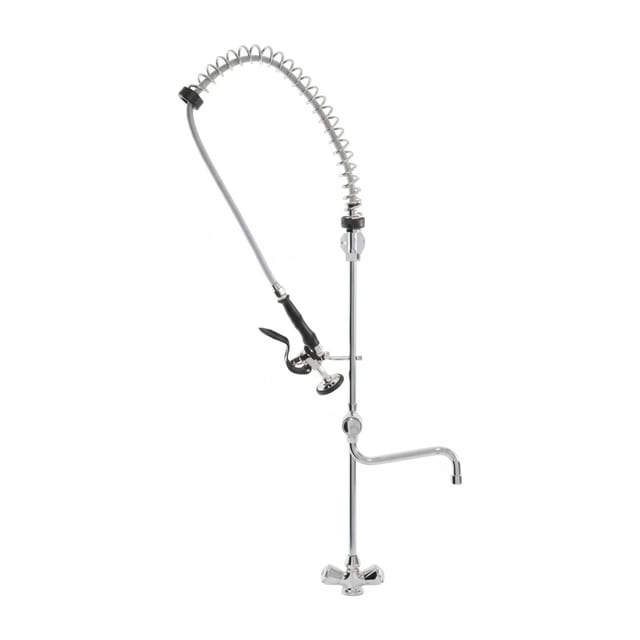 Pre-rinse shower kit with mixer tap