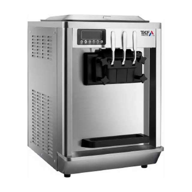 Countertop Soft Serve Machine 2 Flavors 3 Dispensers