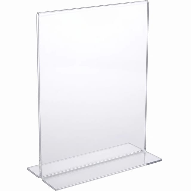 Menu Stand, T Shape — 2 sizes